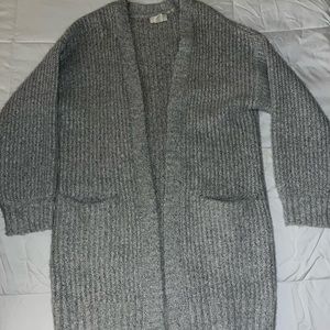 Heather Grey Cardigan